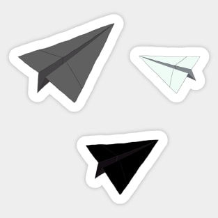 Paper Planes Sticker Pack Monochromatic Sticker